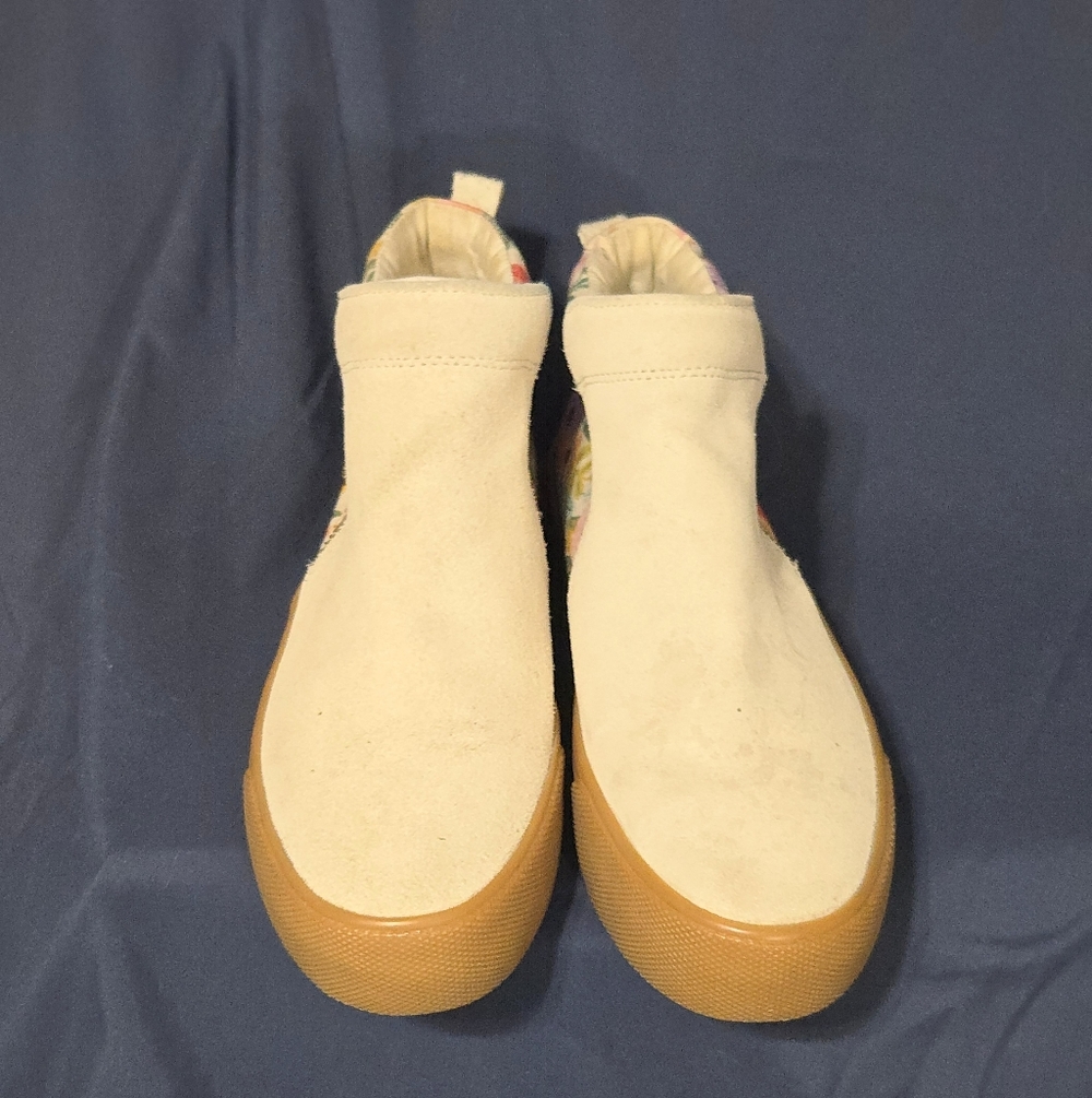 Keds x Rifle Paper Cooper Garden Party Sneaker in Tan - Size 6 - Picture 6 of 12